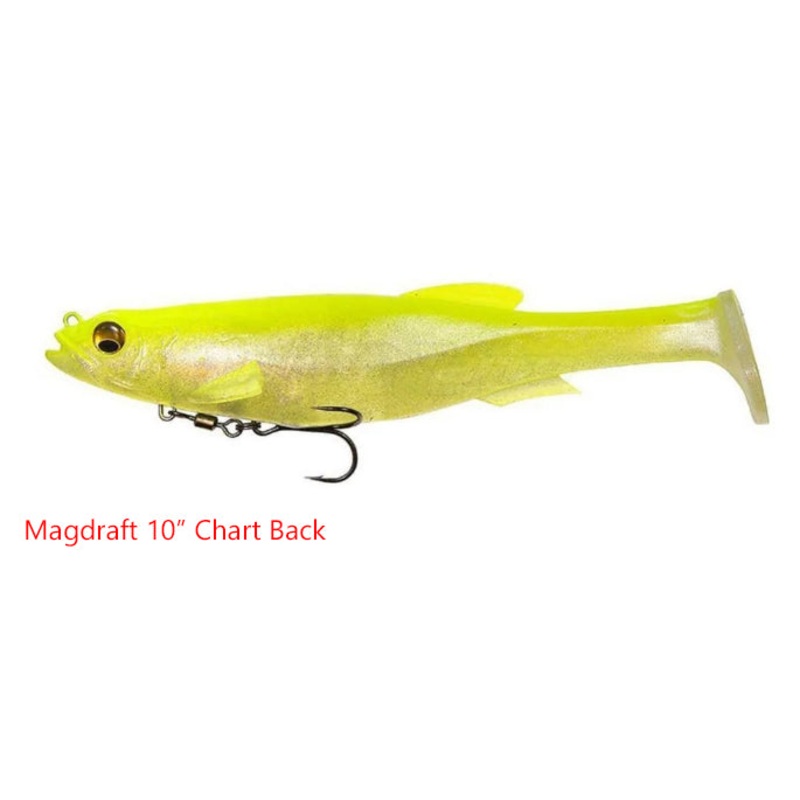 Megabass Magdraft 10in Rigged Soft Plastic Lure