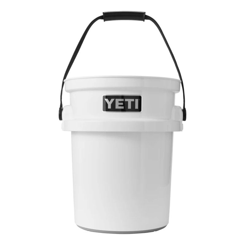 Yeti Loadout 5 Gallon Bucket|CHARCOAL|Tan|WHITE