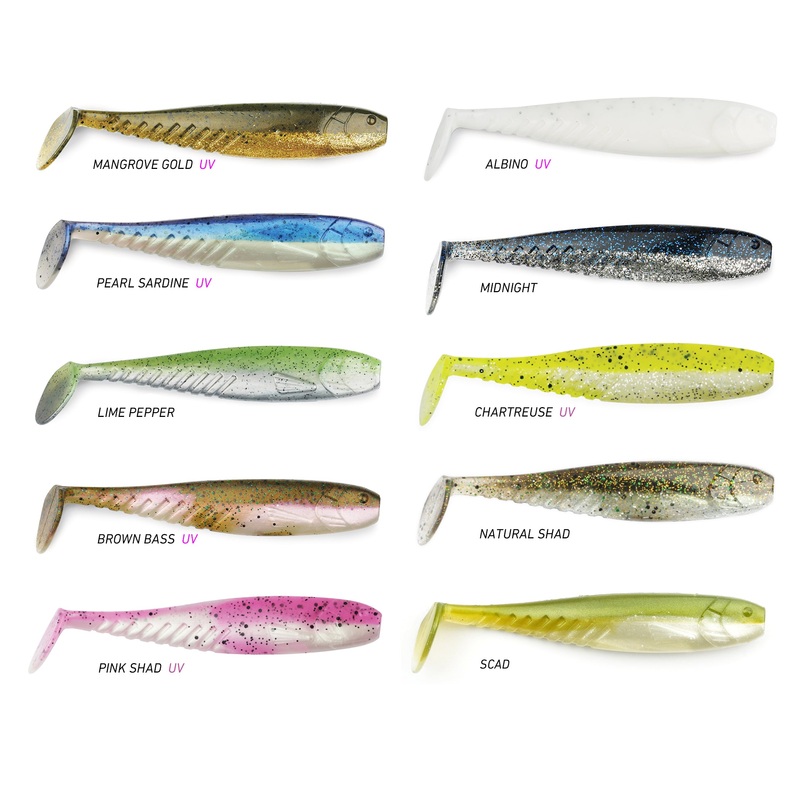 Prolure Fishtail 105mm Soft Plastic Lure
