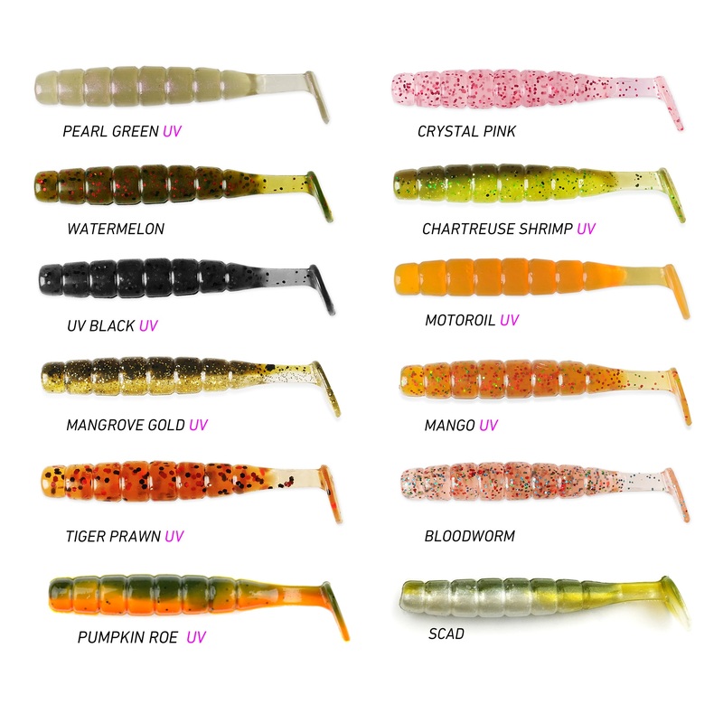 Prolure Paddle Grub 65mm Soft Plastic Lure