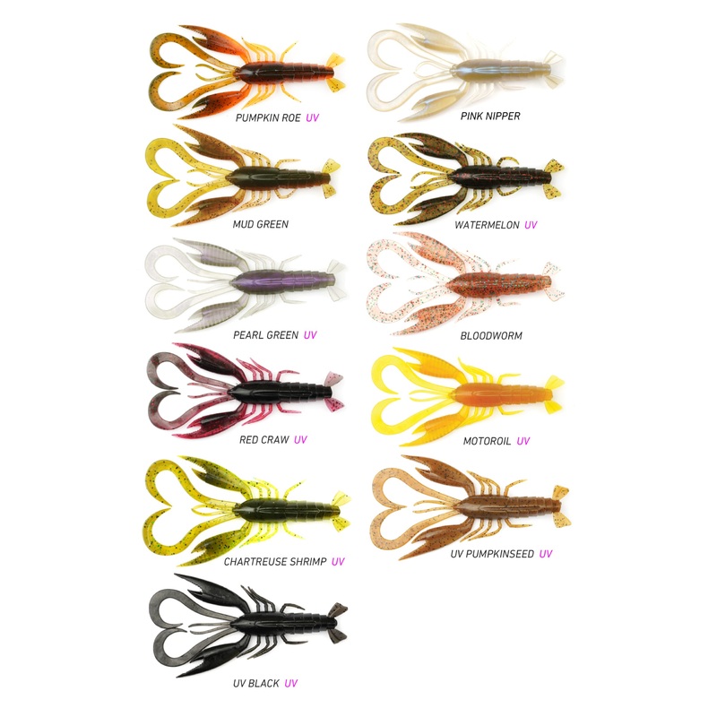 Prolure Live Cray 80mm Soft Plastic Lure