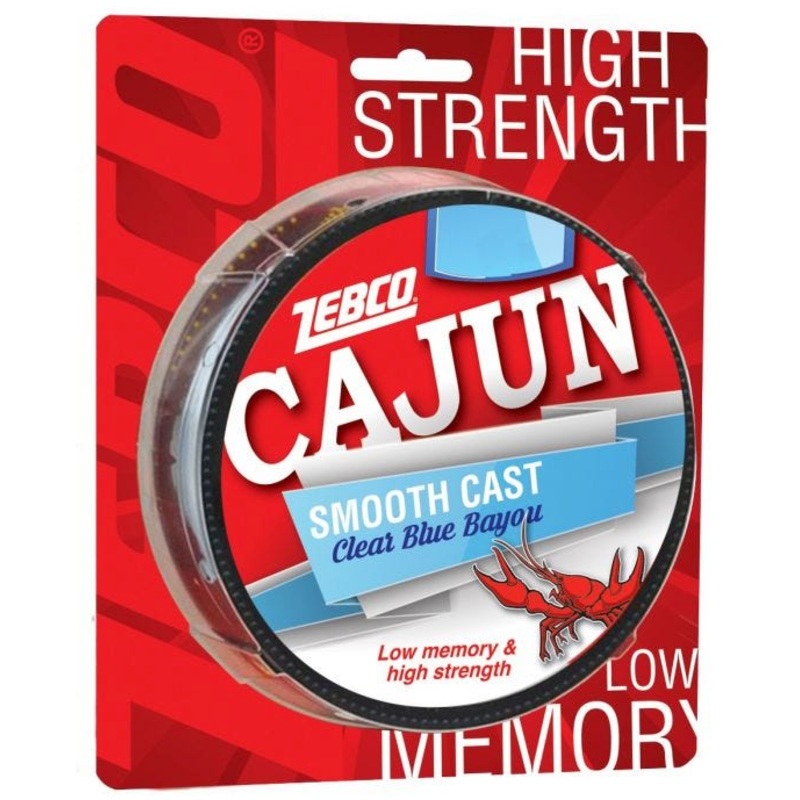 Zebco Cajun Smooth Cast Line | Clear Blue Bayou