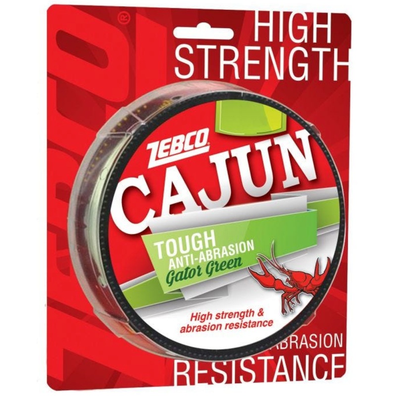 Zebco Cajun Tough Anti-Abrasion Fill Spool Line | 330 Yards