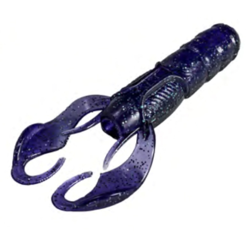 Secret Lures Stupid Craw 3.7|June Bug|Green Pumpkin|Black Neon|Lucky Penny|Black & Blue