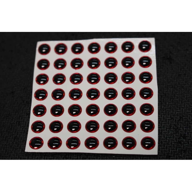 Fishing Lures Accessories Fish Eyes 3D Red UPER