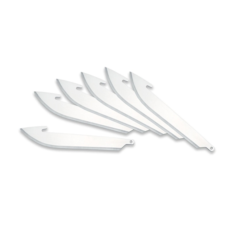 3.5 RazorSafe System Drop-Point Replacement Blades (6 pieces)