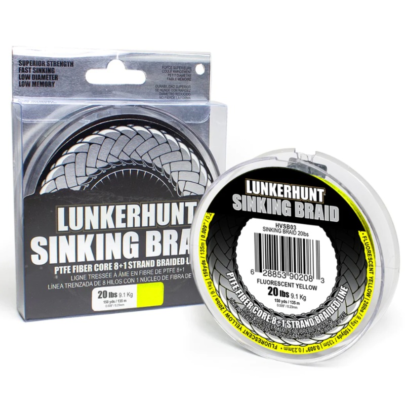 Lunkerhunt Sinking Braid – 150yd