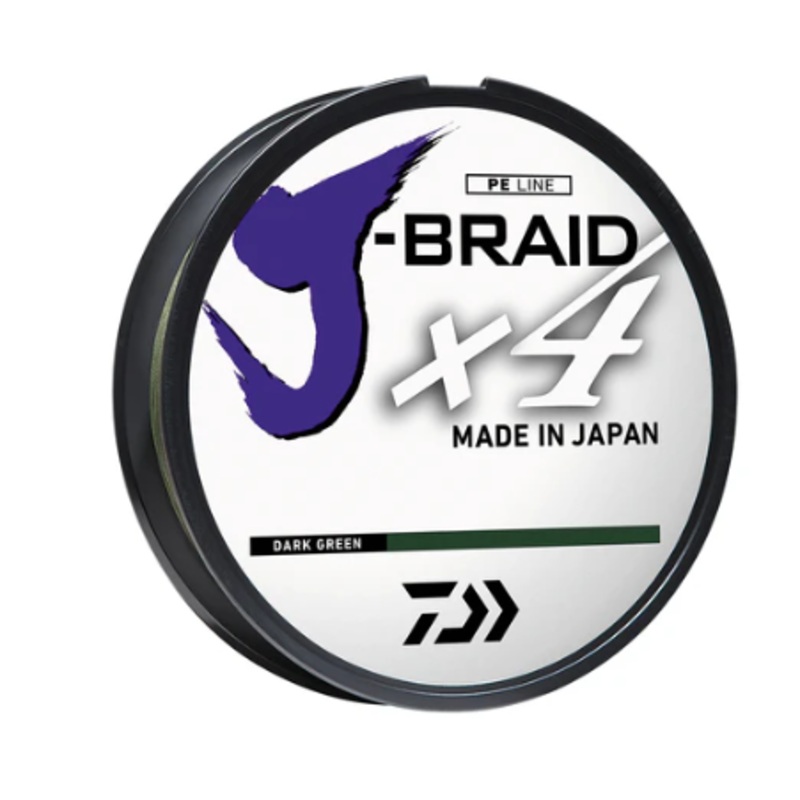 Daiwa – J-Braid 4x – Dark Green