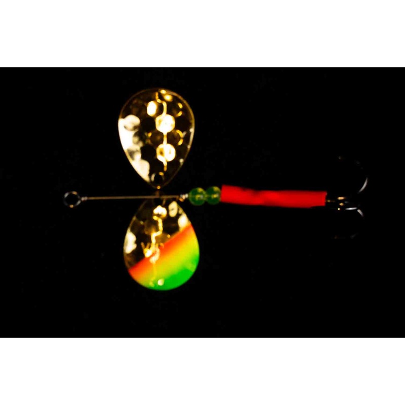#3.5 Colorado Gold Mex Hat Salmon Spinner (Single Spinner)