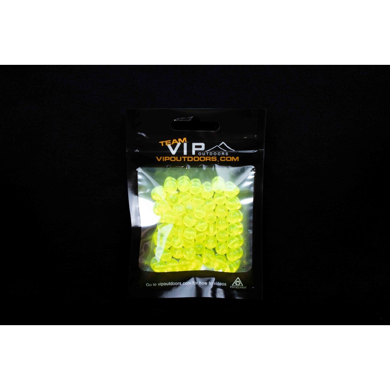 8mm Guide Green Chartreuse Beads (50 Pack)