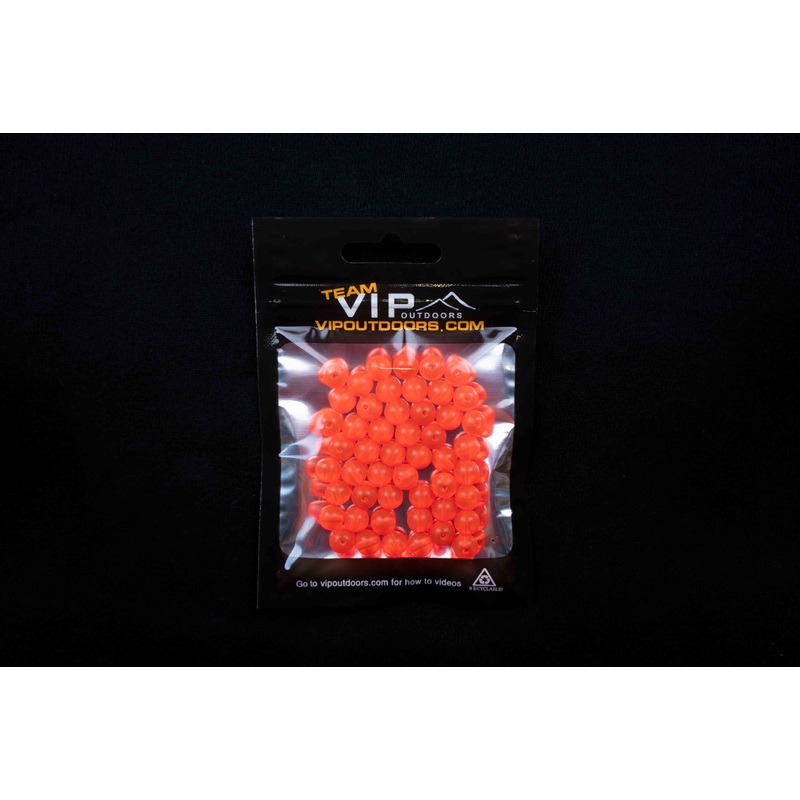8mm Red Beads (50 Pack)