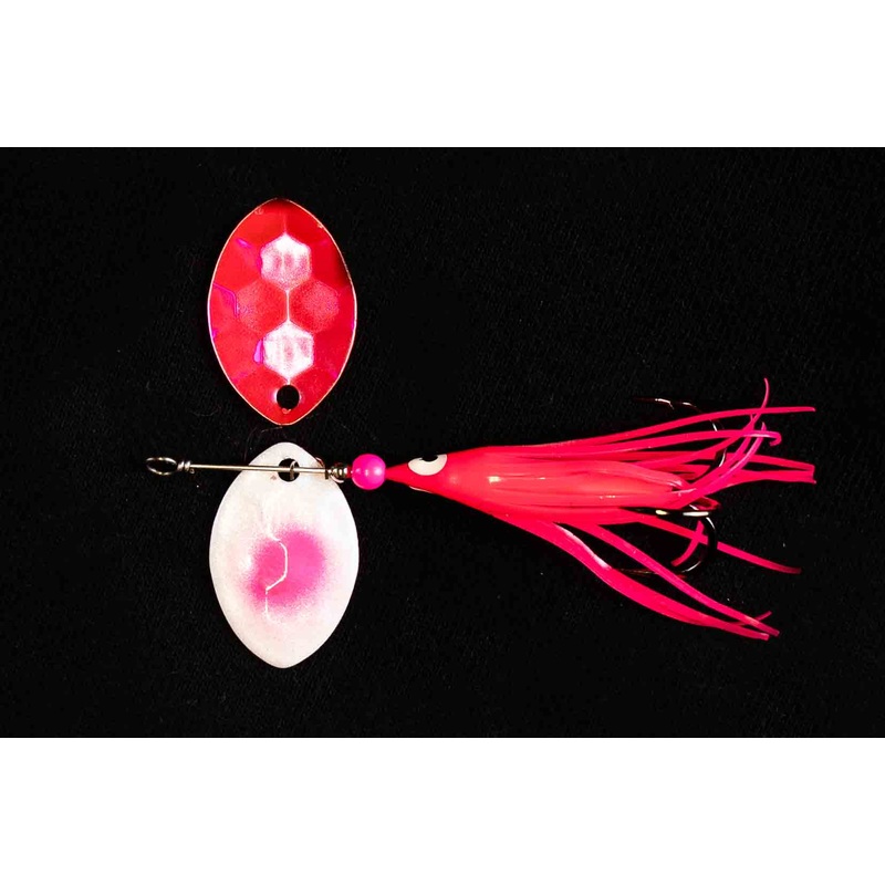 #3.5 CA Cotton Candy Salmon Spinner (Single spinner)
