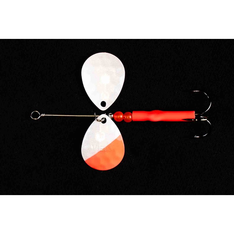 #3.5 Colorado White Back Coast Guard Salmon Spinner (single spinner)