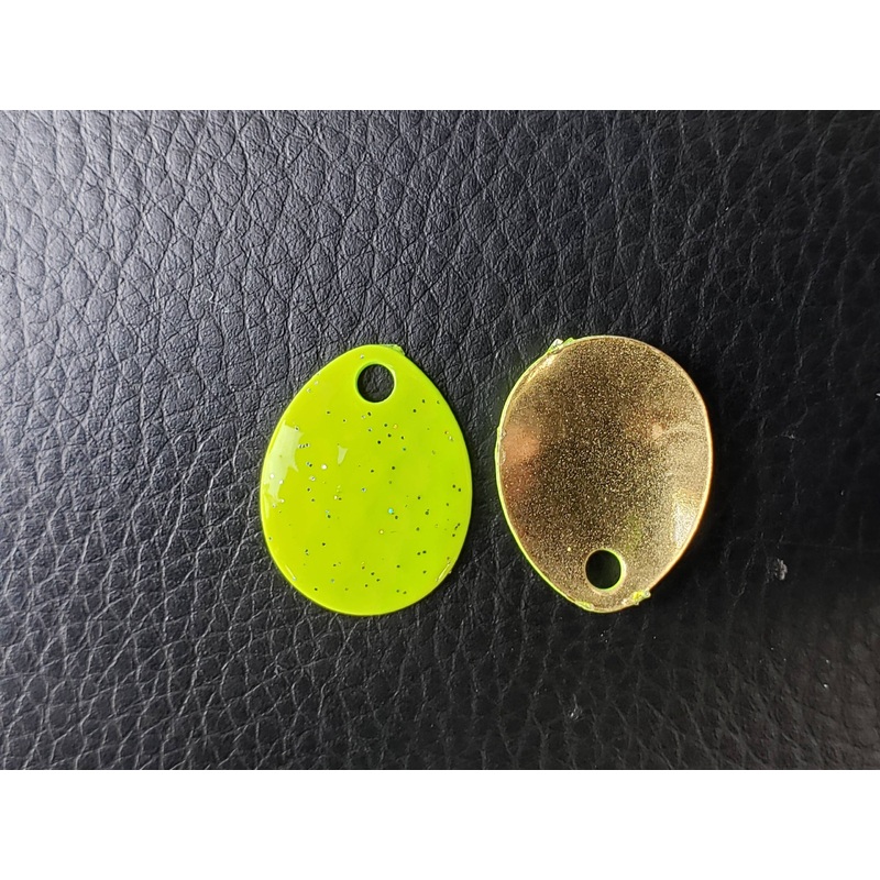 #1.5 Colorado Chartreuse Spinner Blade (Single Blade)