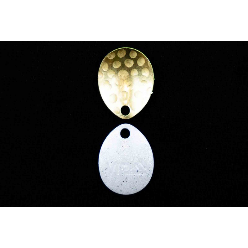 #1.5 Colorado White Sparkles Spinner Blade (Single Blade)