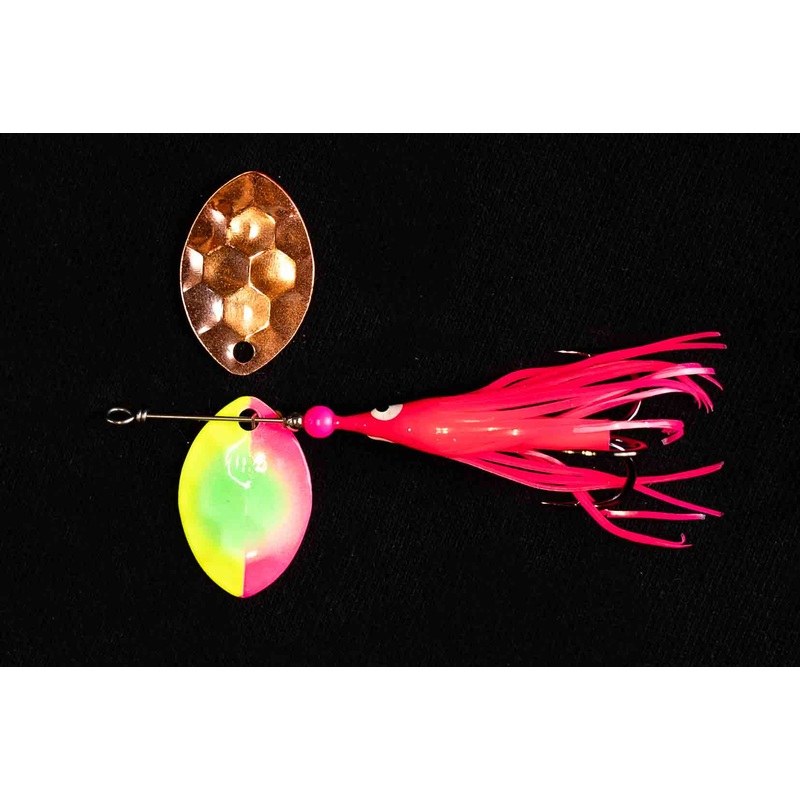 #3.5 CA Copper Nanner Salmon Spinner (Single Spinner)