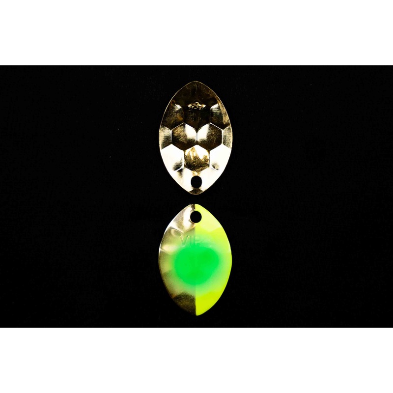 #3.5 Cascade Gold Grinch Spinner Blade (Single Blade)