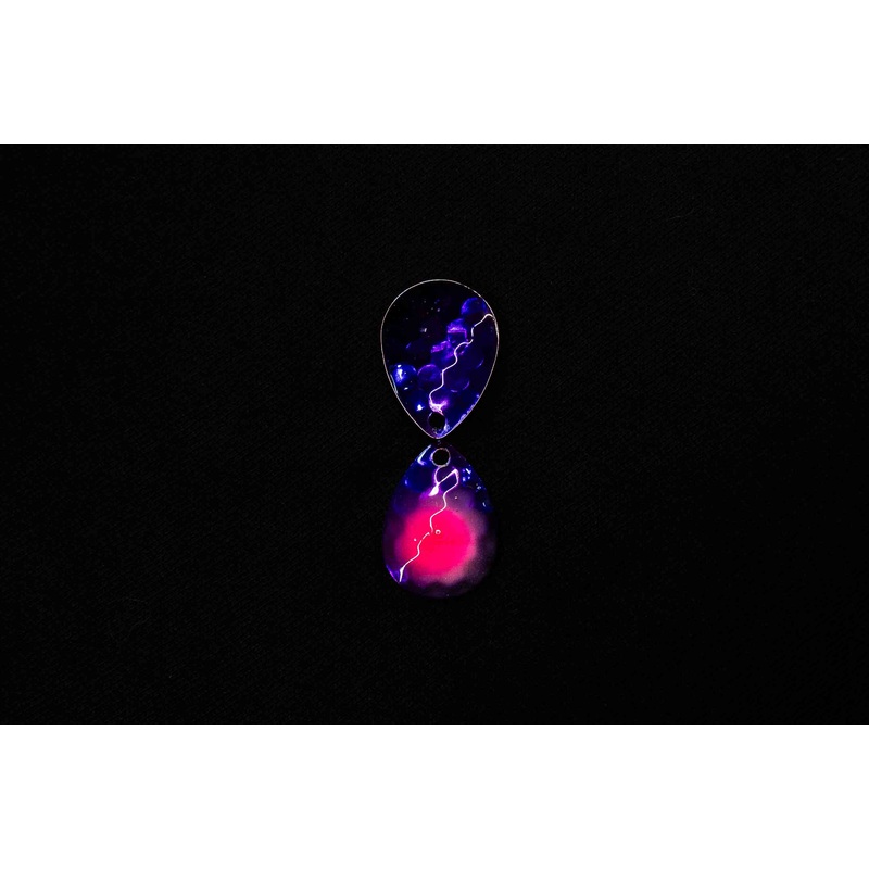 3.5 Colorado Plum Crazy Spinner blade (Single blade)