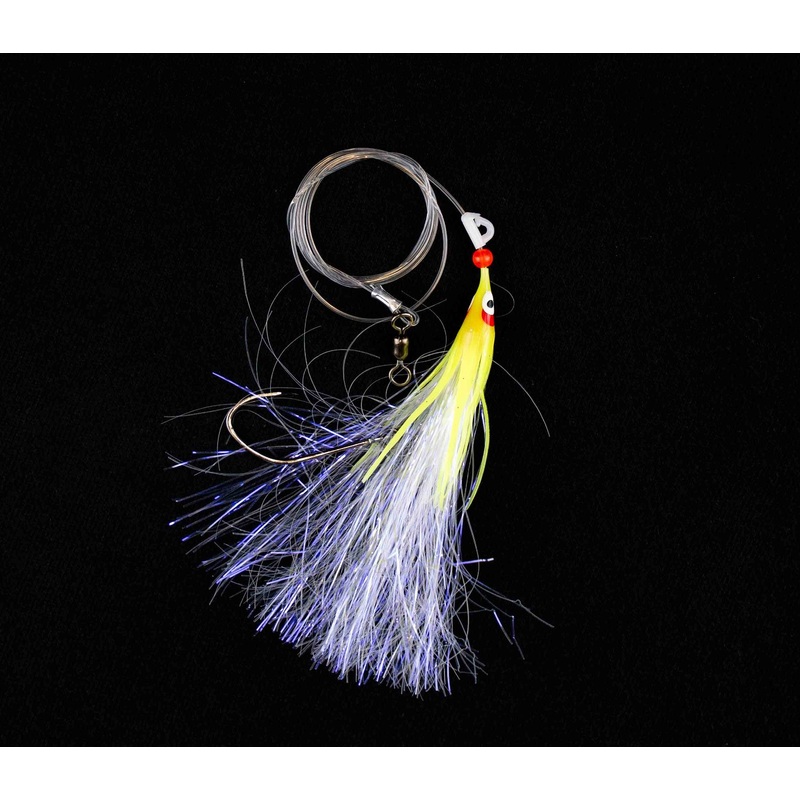 31 AK  Pearl/Chartreuse Trolling Spinner