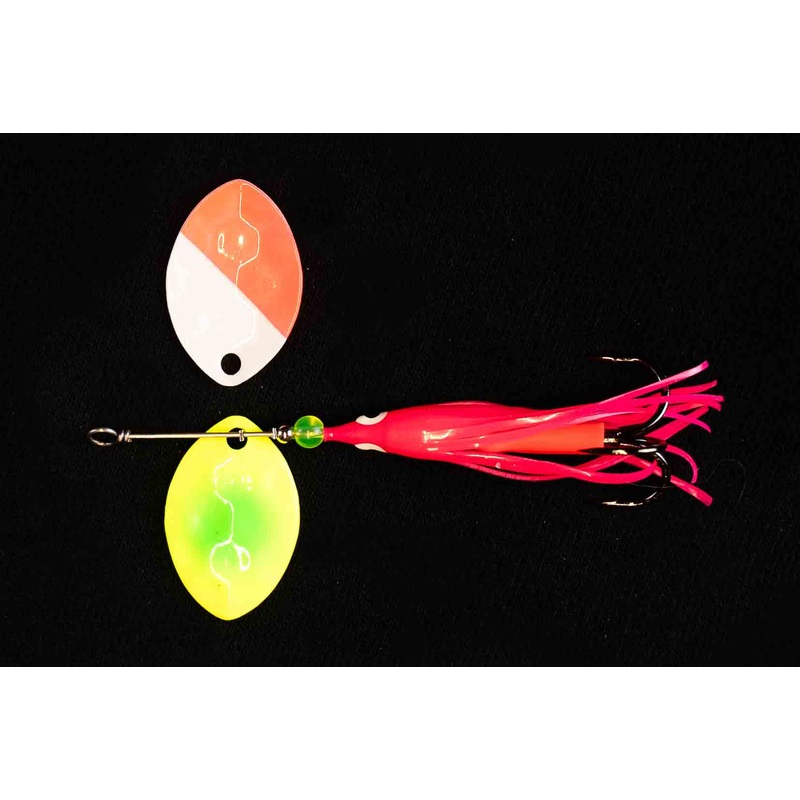 3.5 Cascade Armageddon Salmon Spinner (Single Spinner)