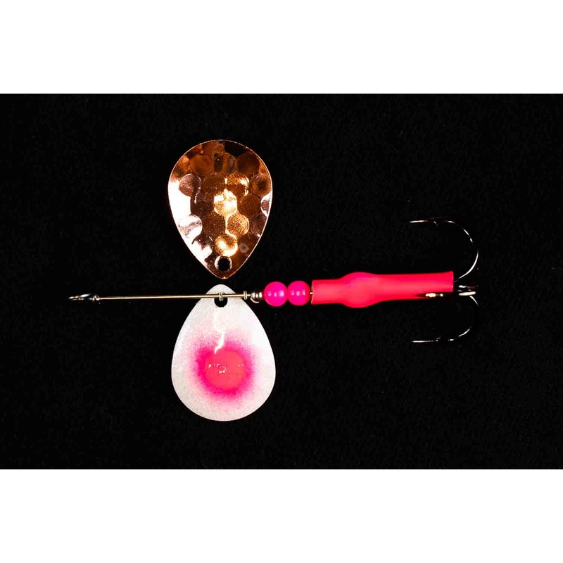 #3.5 Colorado Copper Candy Salmon Spinner (Single Spinner)