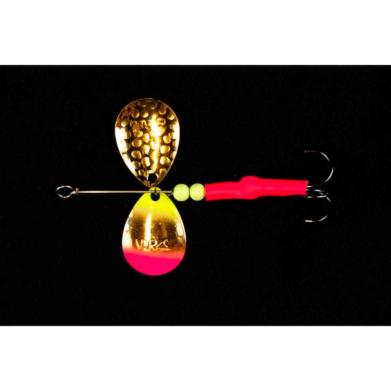 #3 Colorado Gold RAZ Lemonade Salmon Spinner (Single Spinner)