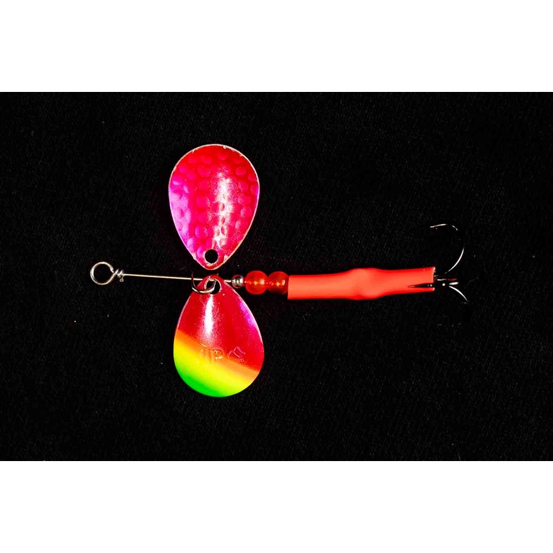#3 Colorado Pink Mex Hat Salmon Spinner (Single spinner)