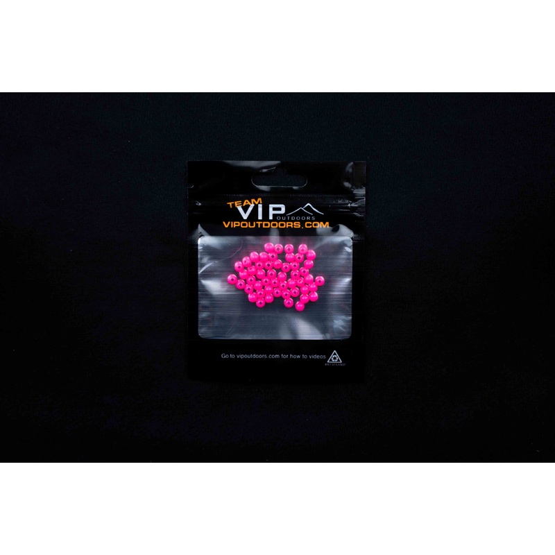 4mm Solid Pink Beads (50 Pack)