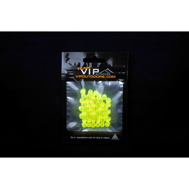 6mm Guide Green Chartreuse Beads (50 Pack)