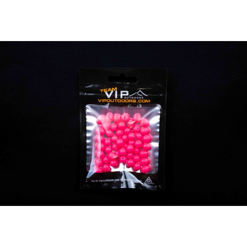 8mm Solid Pink Beads (50 Pack)