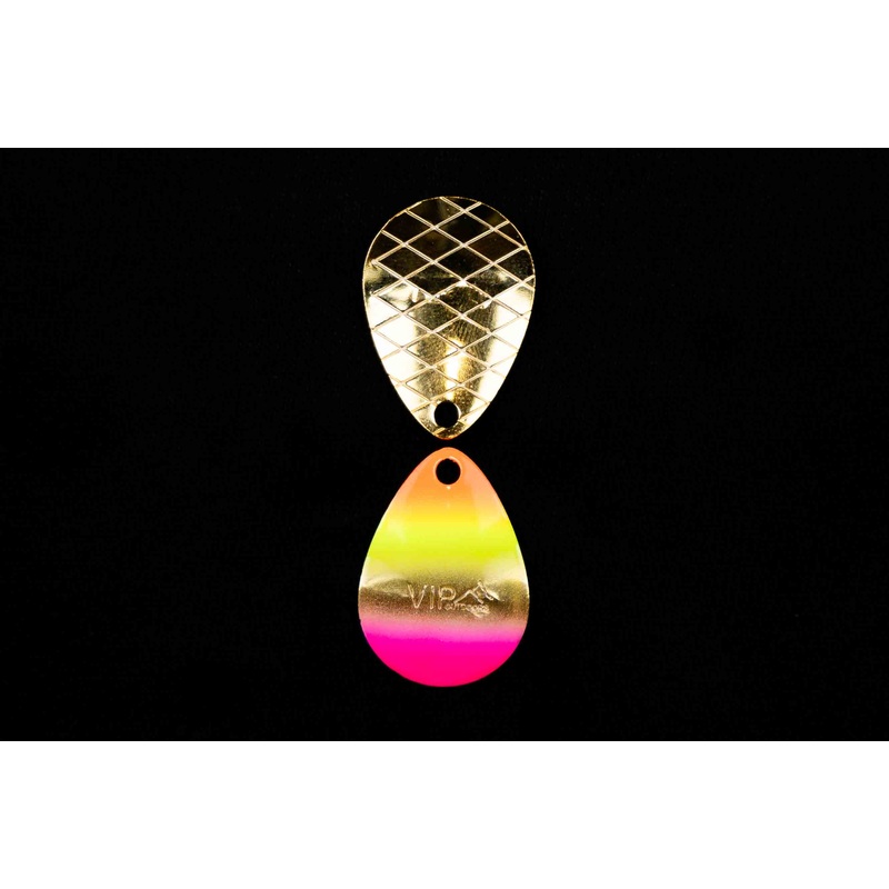 #3.5 BV Deep Cup Gold Pink TR Spinner Blade (Single Blade)