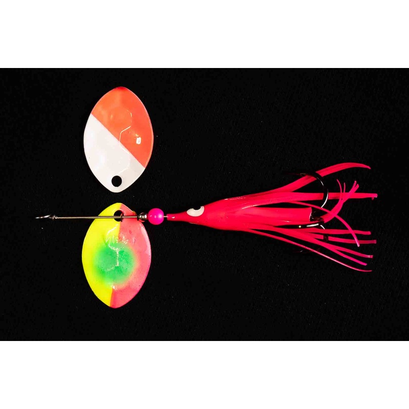 #3.5 Cascade Crazy Monkey Salmon Spinner (single spinner)
