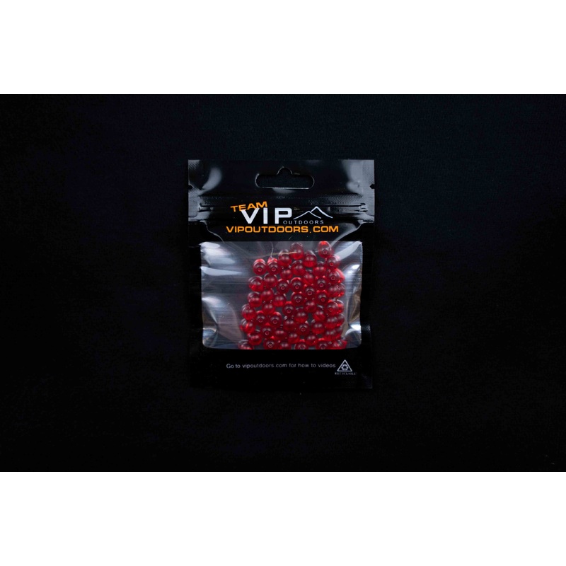 6mm Ruby Red Beads (50pack)
