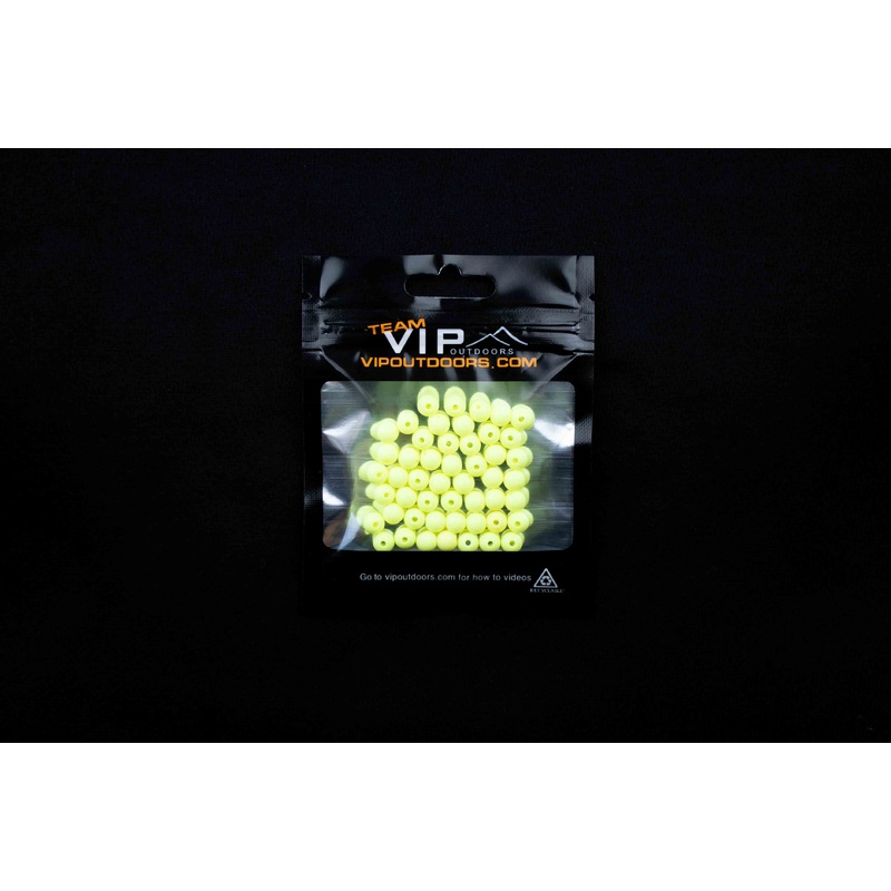 6mm Solid Chartreuse Beads (50 pack)