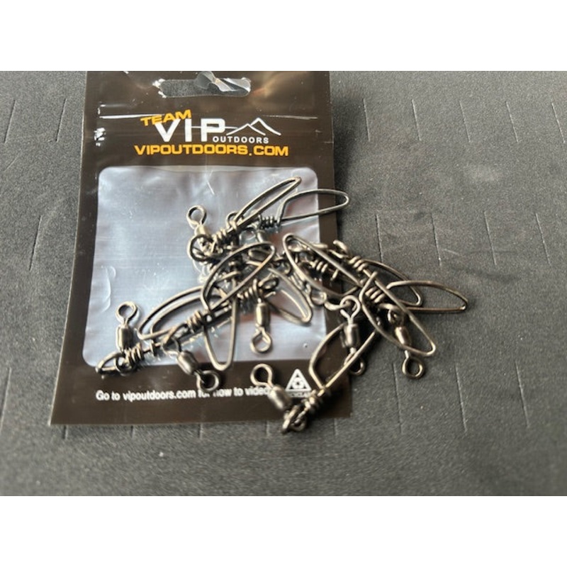 #1 Mighty Mini SS Snap Crane Swivel (12 Pack)