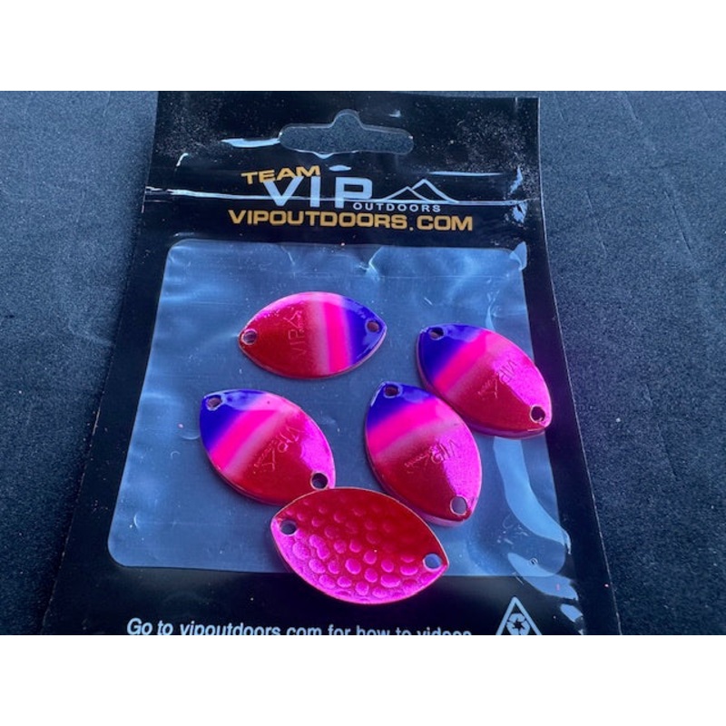 #3 CA Candy Pink, Purple Tip (5 pack)
