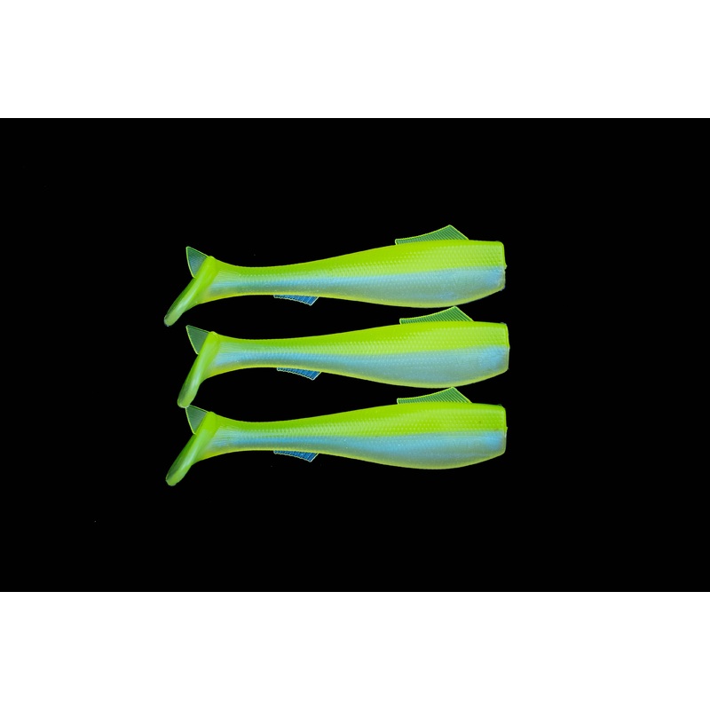 4.5 VIP Pearl/Chartreuse Swim Bait (Single Bait)