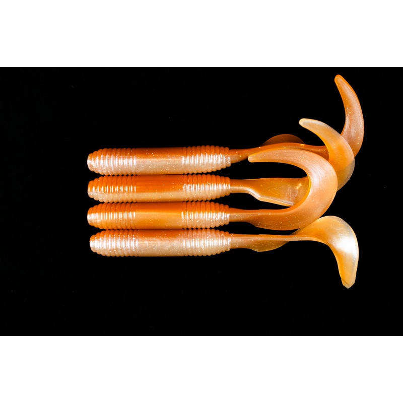 6 Tan Tuna Curly Tail – (Single Bait)