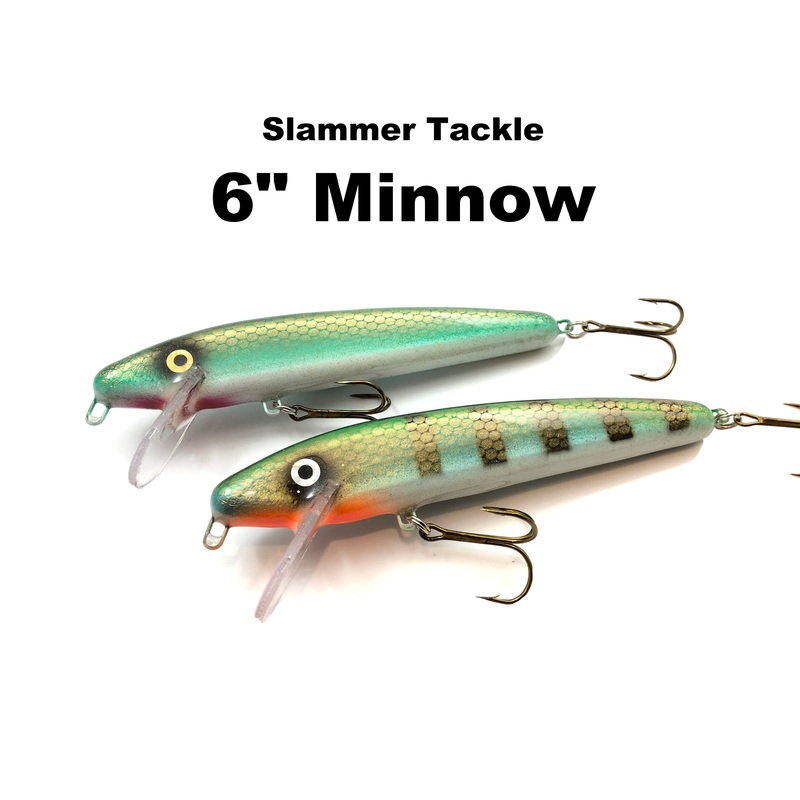 Slammer Tackle 6 Minnow|Baby Bass (TRO Exclusive)|Brown Perch (TRO Exclusive)|Ghost Walleye (TRO Exclusive)|Glitter Lemon Head (TRO Exclusive)|Gold Member (TRO Exclusive)|Green N Gold Perch (TRO Exclusive)|Hot Carp (TRO Exclusive)|Hot Shad (TRO Exclusive)