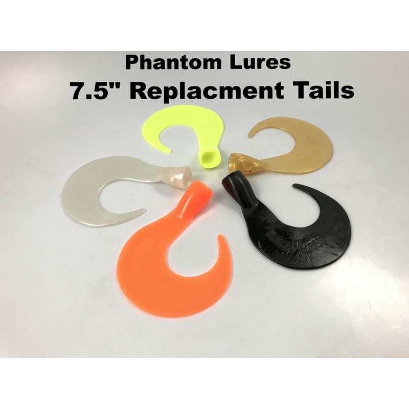 Phantom Lures 7.5 Replacement Tails (3 pack)