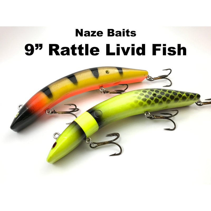 Naze Baits 9 RATTLE Livid Fish