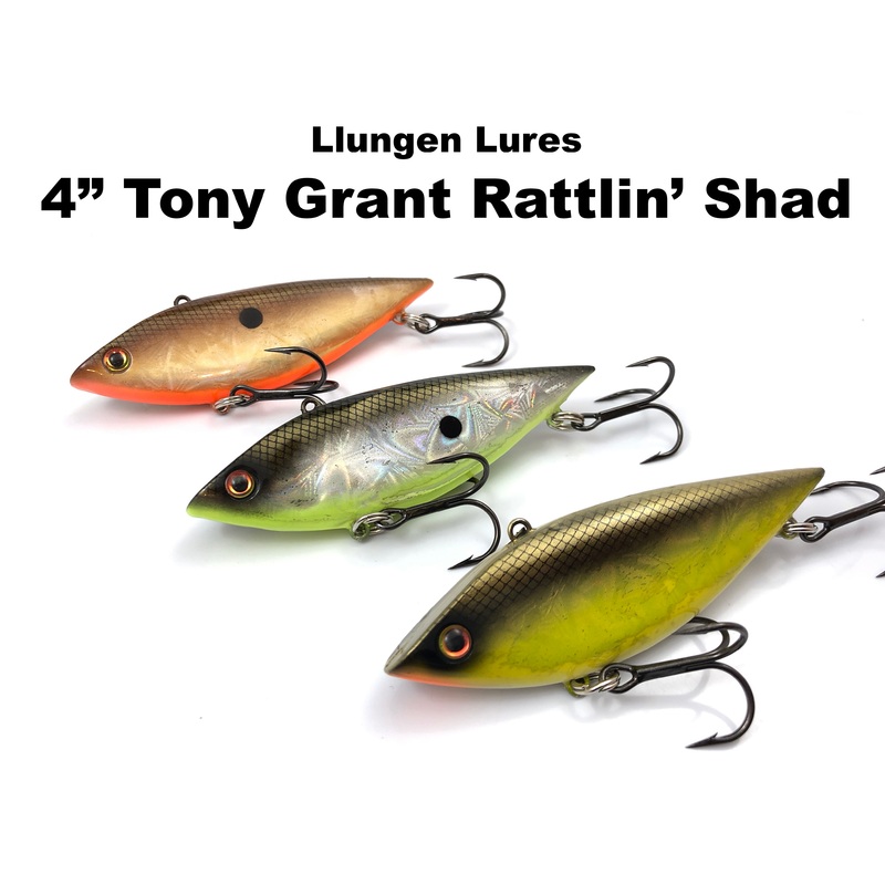 Llungen Lures 4 Tony Grant Rattlin’ Shad