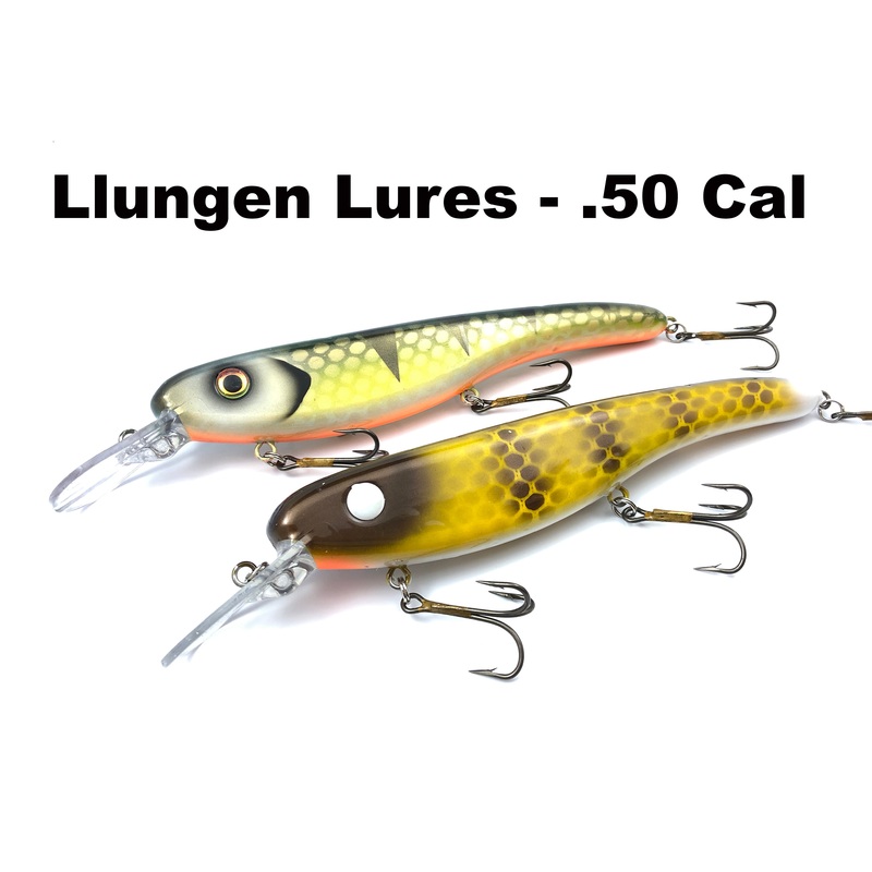 Llungen Lures .50 Cal|Ball Buster (TRO Exclusive)|Black Perch 2.0*|Brushed Perch*|Brushed Perch Firetail (TRO Exclusive)|Crappie|El Chapo|Firetiger*|Flowage Perch (TRO Exclusive)|Ghost Perch (TRO Exclusive)|Ghost Shad|Gold Back Cisco (TRO Exclusive)*|Gold