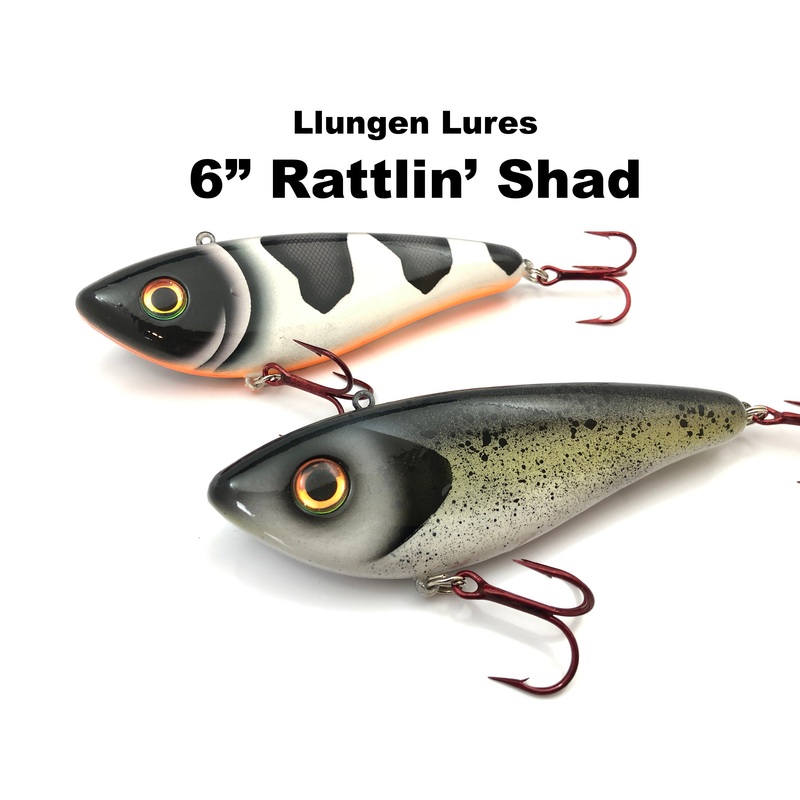 Llungen Lures 6 Rattlin’ Shad|Brushed Perch|Crappie|Criminal (TRO Exclusive)|Electric Bluegill|Firetiger|Ghost Perch (TRO Exclusive)|Ghost Shad|Goldie (TRO Exclusive)|Midwest Butcher|Miller Perch* (TRO Exclusive)|Natural Sucker (TRO Exclusive)|Tennessee S