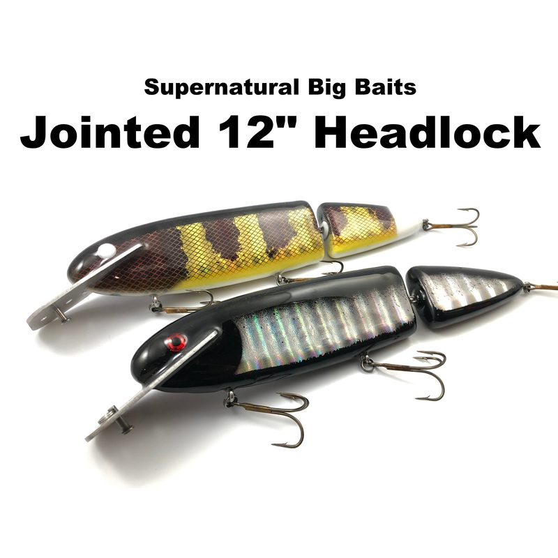 Supernatural Big Baits Jointed 12 Headlock – Very Limited