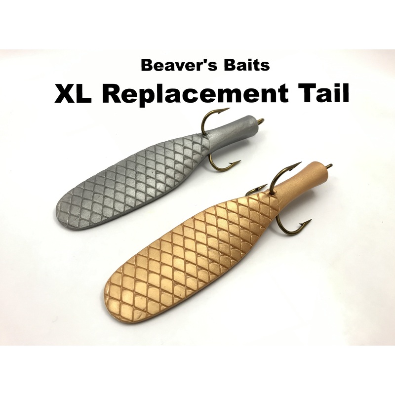 Beaver’s Baits XL Baby Beaver Replacement Tail