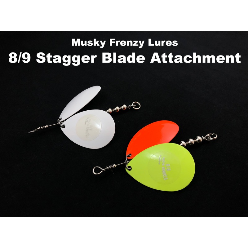 Musky Frenzy Lures 8/9 Stagger Blade Attachment