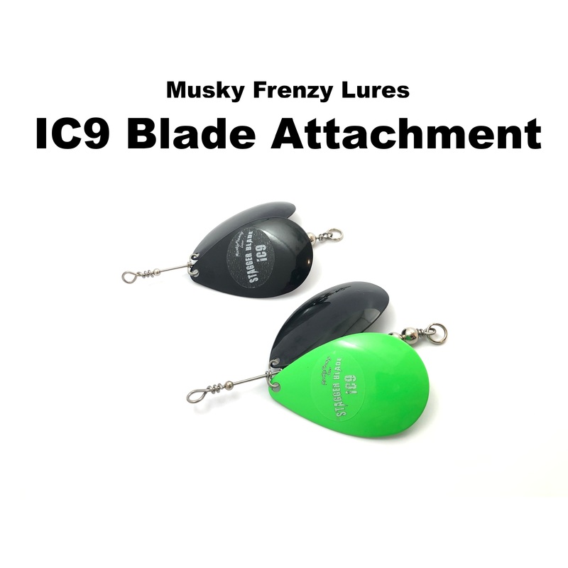 Musky Frenzy Lures IC9 Blade Attachment