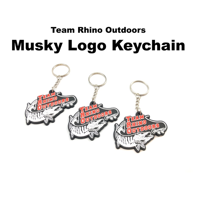 Team Rhino Outdoors Musky Keychain