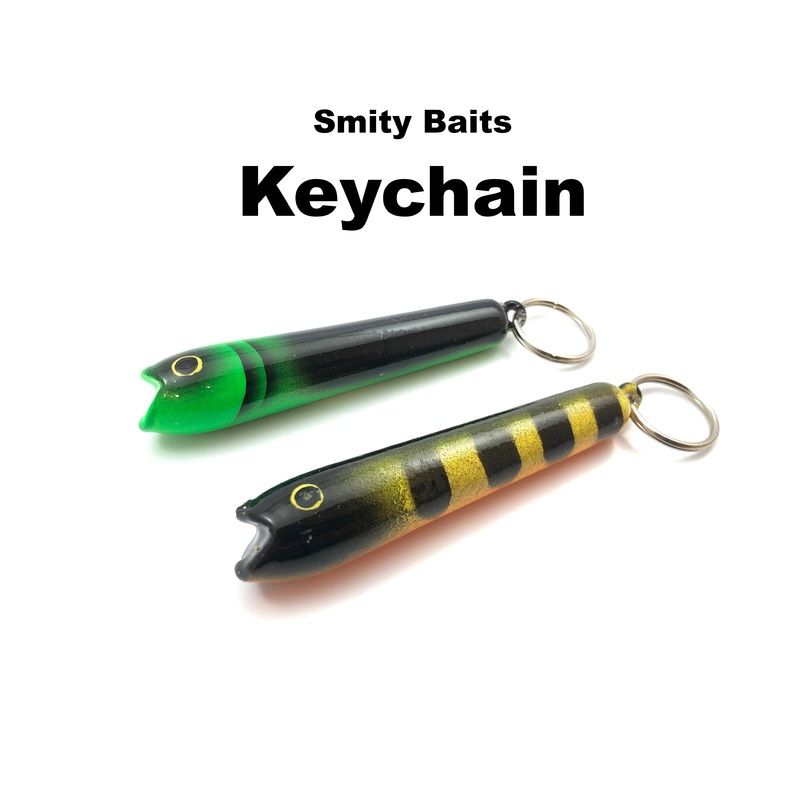 Smity Baits Keychain|Criminal|Copper Carp|Flowage Perch|Glitter Perch|Nightmare